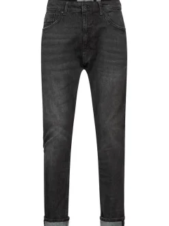 Indicode Herren Jeanshose - INChammy in schwarz fuchsia