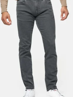 Indicode Herren Jeanshose - INSamario in anthrazit grau