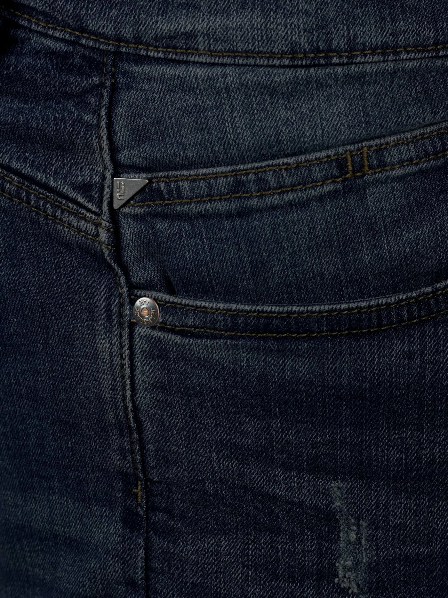 Indicode Herren Jeansshorts - IDQuentin in blau