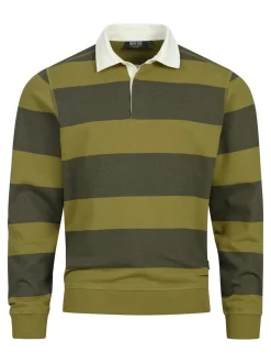 Indicode Herren Langarmshirt - INDinaro in grün mehrfarbig