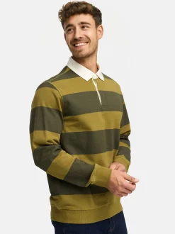 Indicode Herren Langarmshirt - INDinaro in grün mehrfarbig