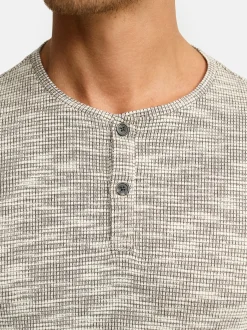 Indicode Herren Langarmshirt - INVitus in braun beige