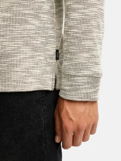 Indicode Herren Langarmshirt - INVitus in braun beige
