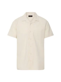 Indicode Herren Leinenhemd - IDMonken in beige