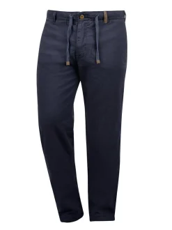 Indicode Herren Leinenhose - IDIves in blau