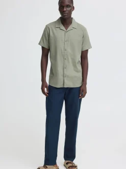 Indicode Herren Leinenhose - IDPassolo in marine