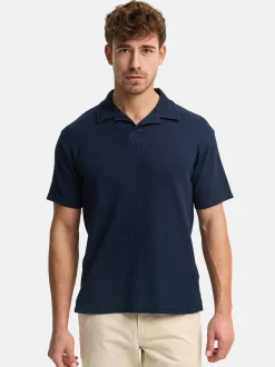 Indicode Herren Poloshirt - INBimmer in blau