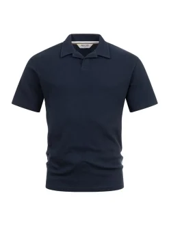Indicode Herren Poloshirt - INBimmer in blau