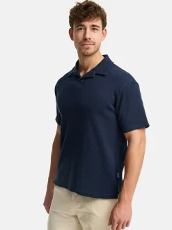 Indicode Herren Poloshirt - INBimmer in blau