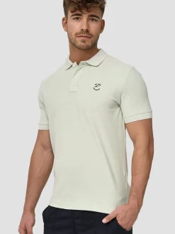Indicode Herren Poloshirt - Wadim in mint gelb