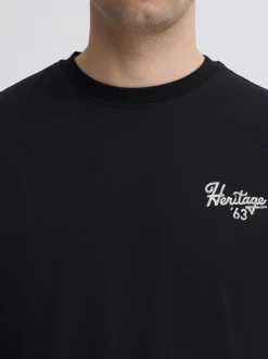 Indicode Herren Rundhalsshirt - IDBrybell in schwarz