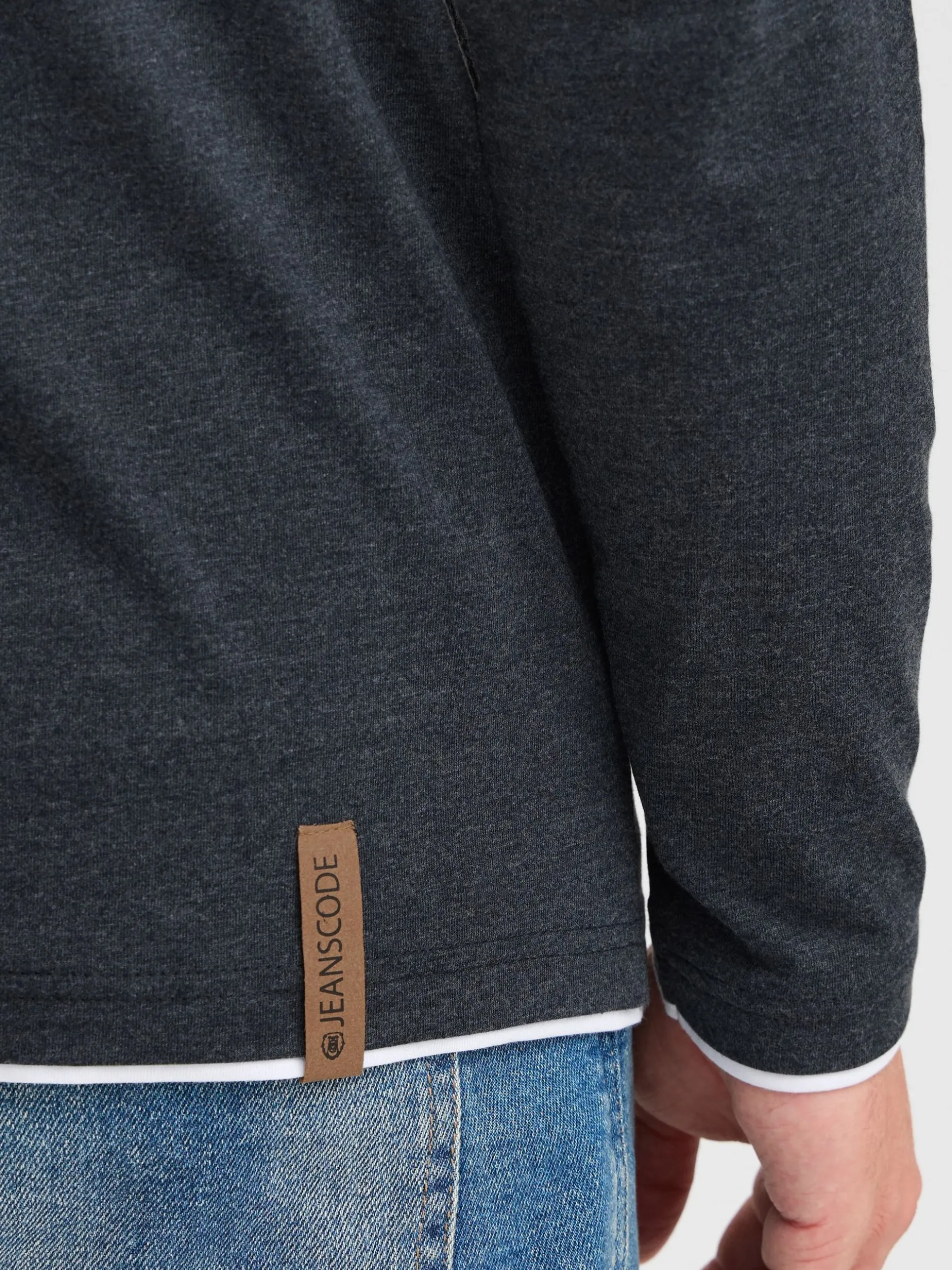 Indicode Herren Rundhalsshirt - IDGifford in blau