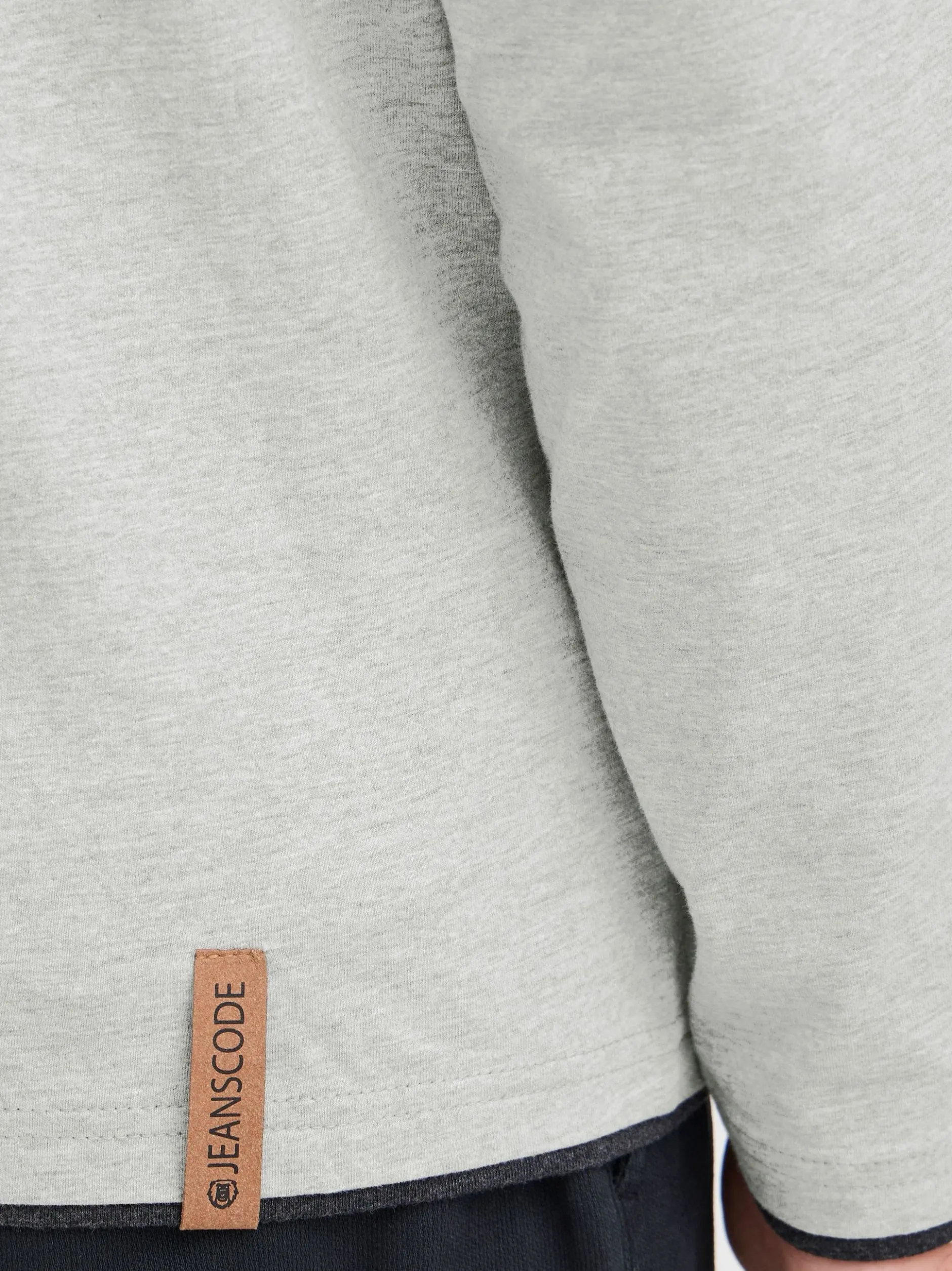 Indicode Herren Rundhalsshirt - IDGifford in grau