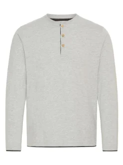 Indicode Herren Rundhalsshirt - IDGifford in grau