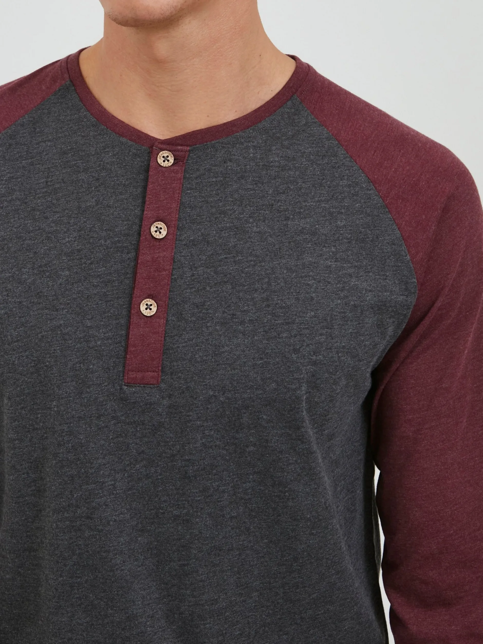 Indicode Herren Rundhalsshirt - IDWinston in rot