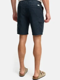 Indicode Herren Shorts Cargo - INCorry in blau