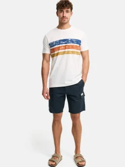 Indicode Herren Shorts Cargo - INCorry in blau