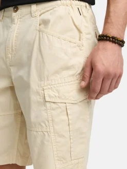 Indicode Herren Shorts Cargo - INDreier in beige sand
