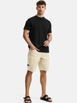 Indicode Herren Shorts Cargo - INDreier in beige sand