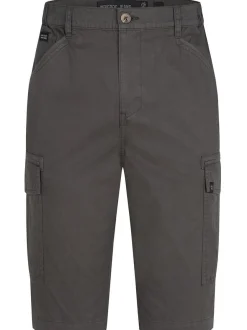 Indicode Herren Shorts Cargo - INNadim in anthrazit