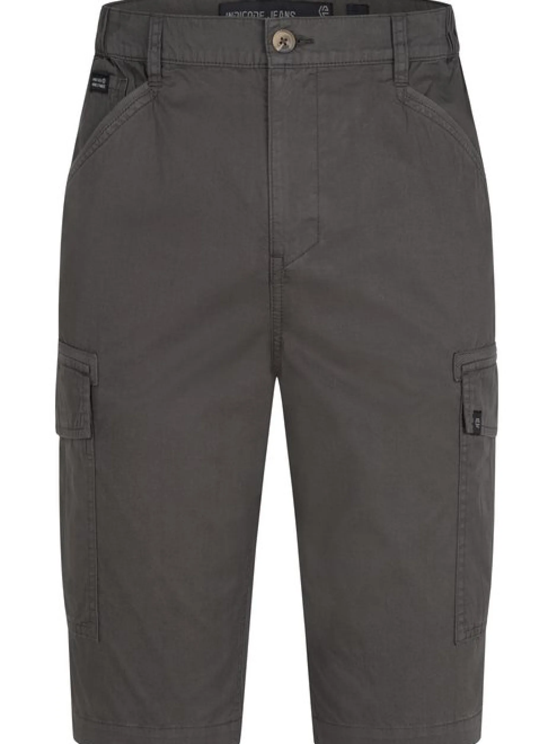 Indicode Herren Shorts Cargo - INNadim in anthrazit