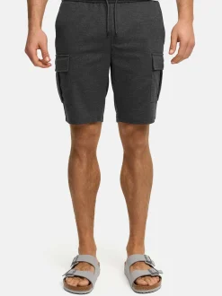 Indicode Herren Shorts Cargo - INNezzo Cargo Shorts in anthrazit