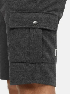 Indicode Herren Shorts Cargo - INNezzo Cargo Shorts in anthrazit