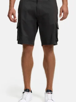 Indicode Herren Shorts Cargo - INSolupe in schwarz