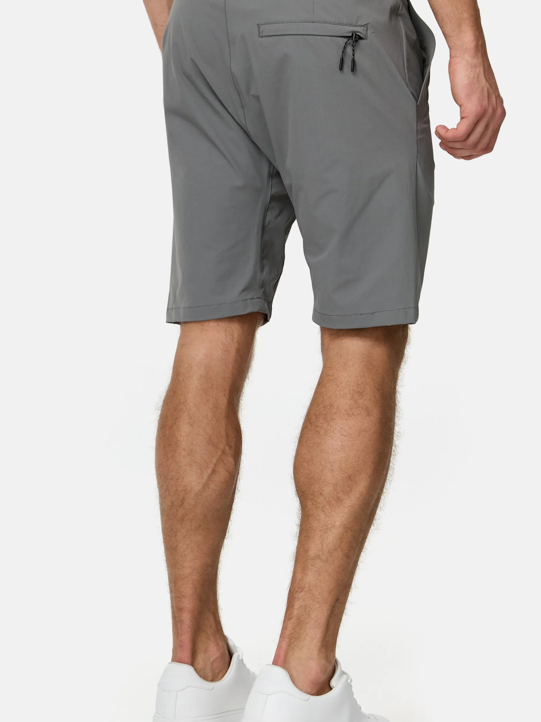 Indicode Herren Shorts Chino - INGareth in grau anthrazit