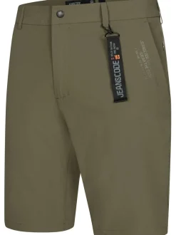 Indicode Herren Shorts Chino - INGareth in khaki