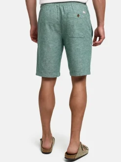 Indicode Herren Shorts Chino - INLino Short in grün