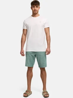 Indicode Herren Shorts Chino - INLino Short in grün