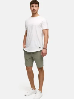 Indicode Herren Shorts Chino - INLubin in grau anthrazit