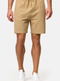 Indicode Herren Shorts Chino - INMargera in beige sand