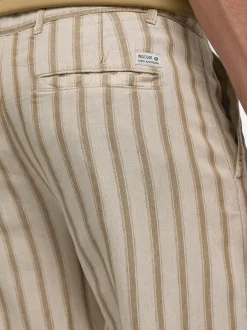 Indicode Herren Shorts Chino - INMonetti in beige mehrfarbig