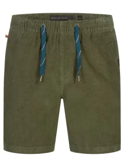 Indicode Herren Shorts Chino - INPolle in khaki