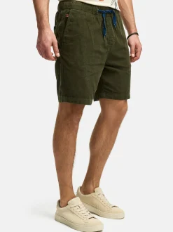 Indicode Herren Shorts Chino - INPolle in khaki