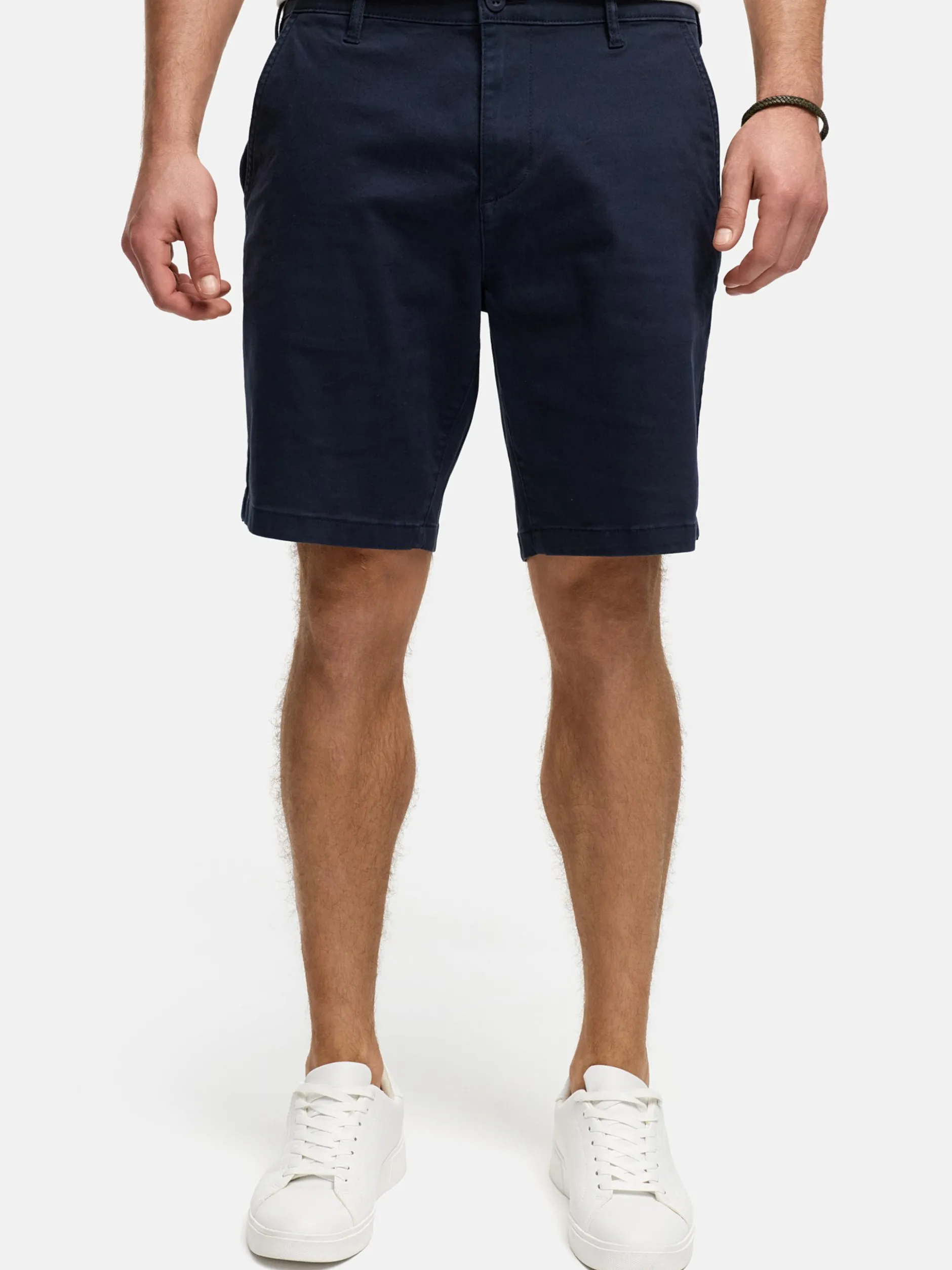 Indicode Herren Shorts Chino - INSeven in marine