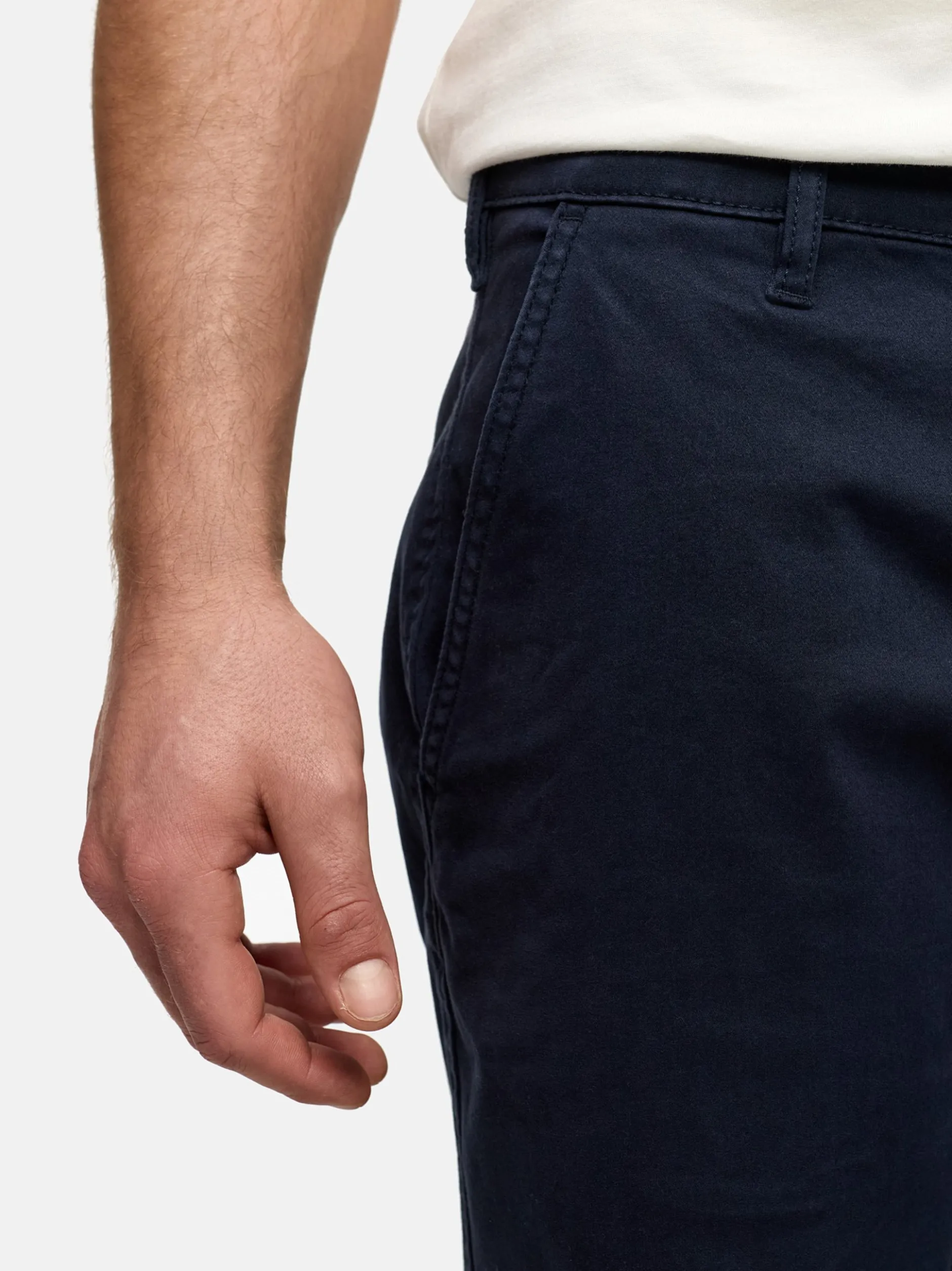 Indicode Herren Shorts Chino - INSeven in marine