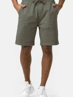 Indicode Herren Shorts Chino - Kelowna in beige grün