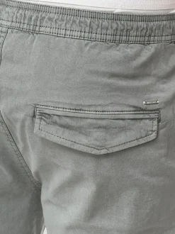 Indicode Herren Shorts Chino - Kelowna in hellgrau grau
