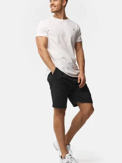 Indicode Herren Shorts Chino - Kendari in schwarz
