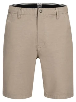 Indicode Herren Shorts Chino - Oklahoma in beige