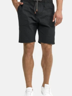 Indicode Herren Shorts Chino - Stoufville in schwarz