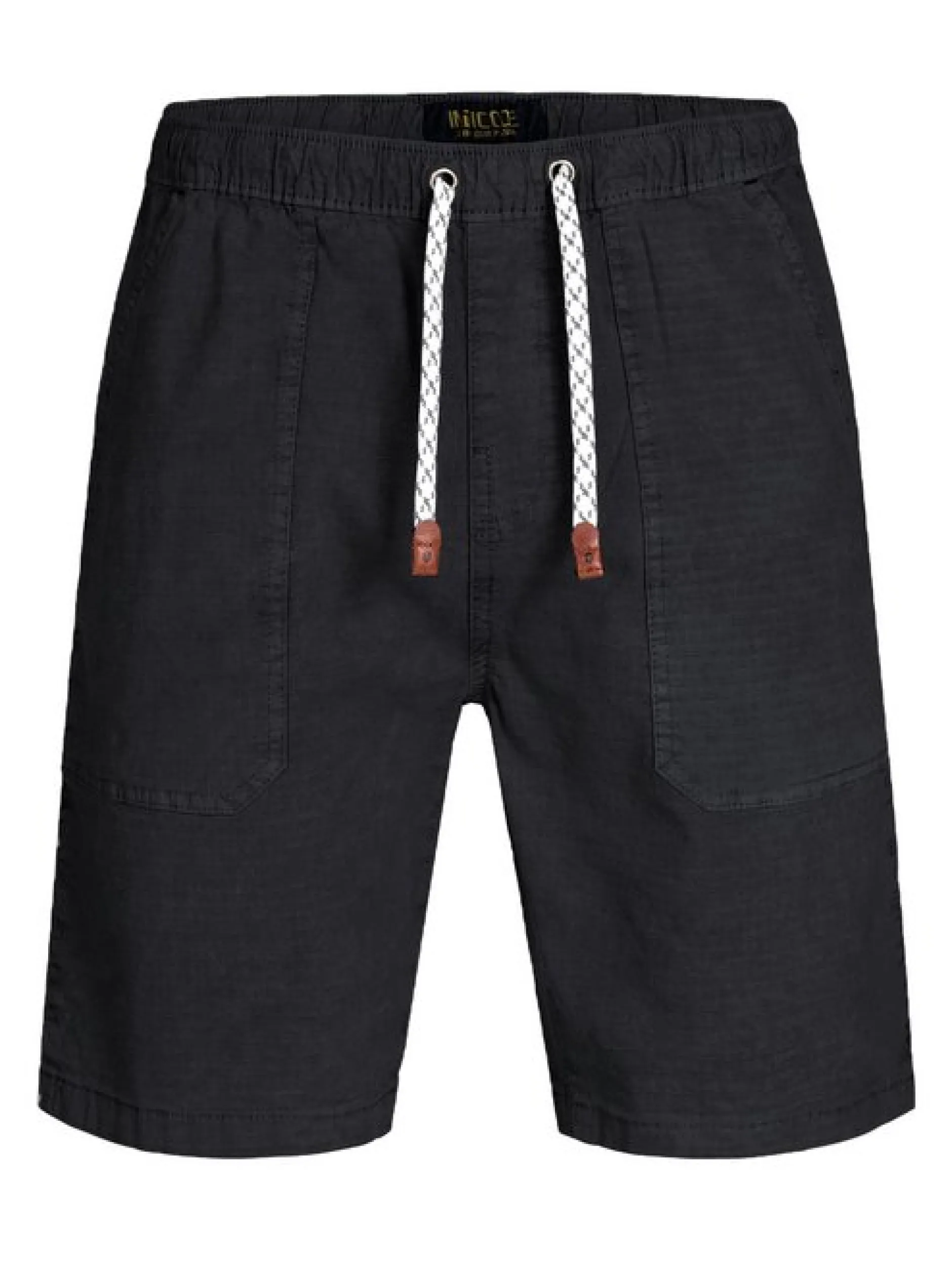 Indicode Herren Shorts Chino - Stoufville in schwarz
