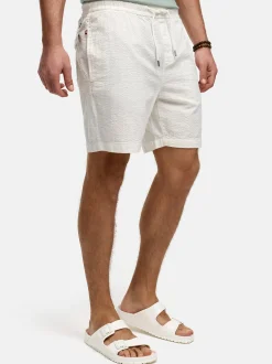Indicode Herren Shorts - INAlizzo in weiß