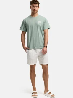 Indicode Herren Shorts - INAlizzo in weiß