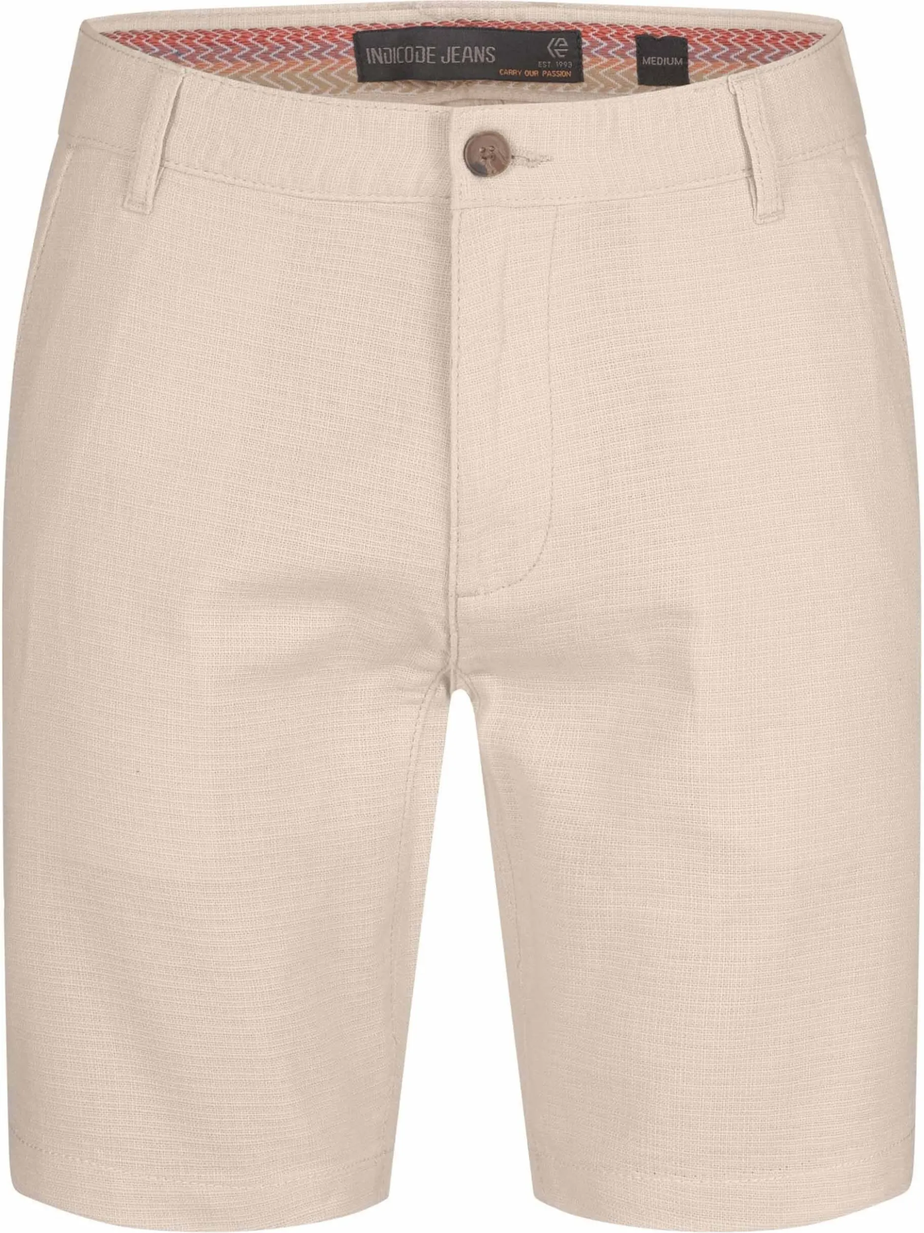 Indicode Herren Shorts - Indoros in beige