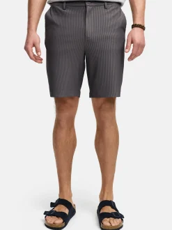 Indicode Herren Shorts - INGustiono in anthrazit grau