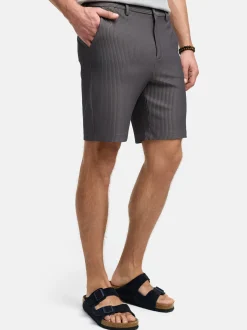 Indicode Herren Shorts - INGustiono in anthrazit grau